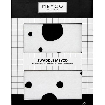 Meyco Puckdecke Dots Black