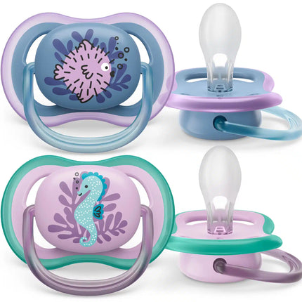 Philips Avent Schnuller +6 Monate Air Seahorse/Vis