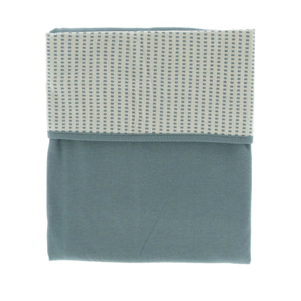 Snoozebaby Kinderbettdecke T.O.G 1.0 Smokey Green 100x75cm