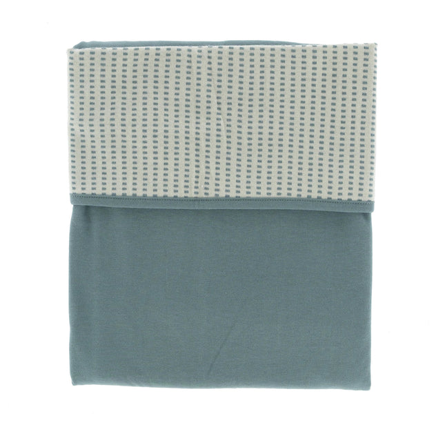 Snoozebaby Kinderbettdecke T.O.G 1.0 Smokey Green 100x75cm