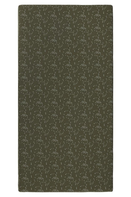 Noppies Spannbettlaken aus botanischer Popeline für Babybettkäfer, 60 x 120 cm