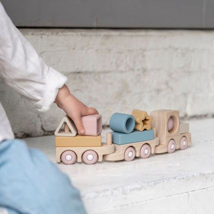 Baby's Only Holzspielzeugeisenbahn Erde