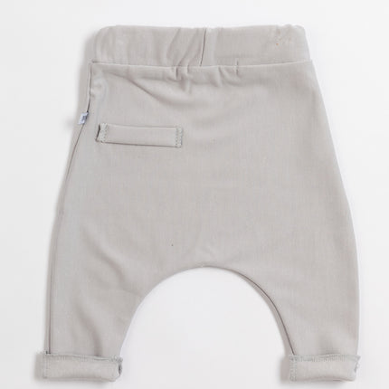 Bamboom Babyhose Grau/Elfenbein