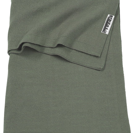 Meyco Kinderbettdecke Knit Basic Forest Green