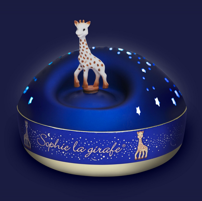 Sophie de Giraf Nachtlicht Star Projektor Blau