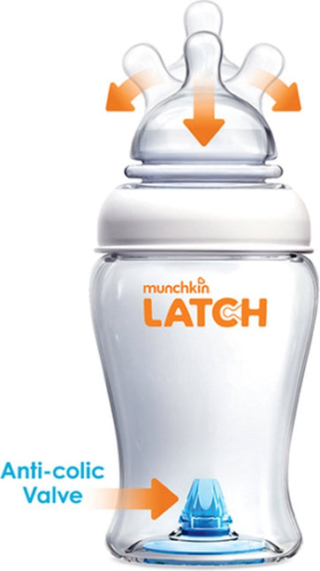 Munchkin Babyflasche Latch Feeding Flasche 240ml