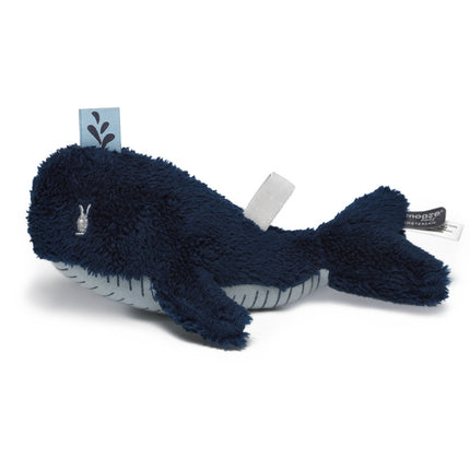 Snoozebaby Kuscheltuch Wally Whale Midnight Blue