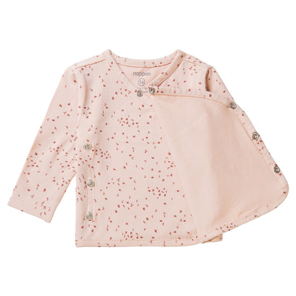 Noppies Overslag Shirt Baby Langarm Nantes Rose Smoke