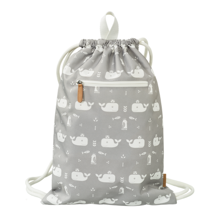 <tc>Fresk</tc> Rucksack Swim Bag Whale Dawn Grau