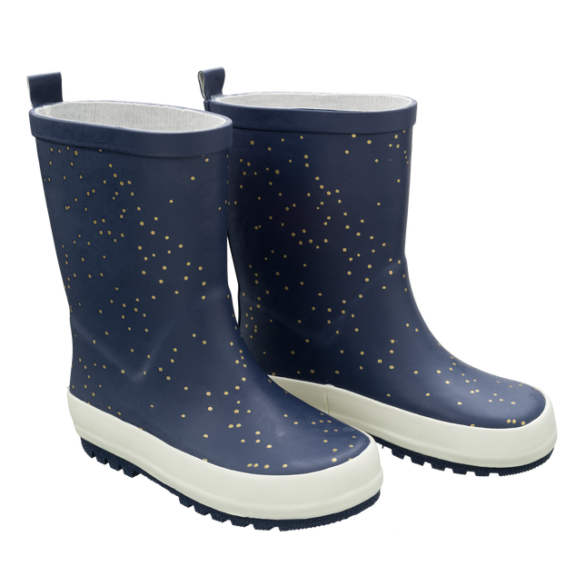 Fresk Regenstiefel Indigo Dots