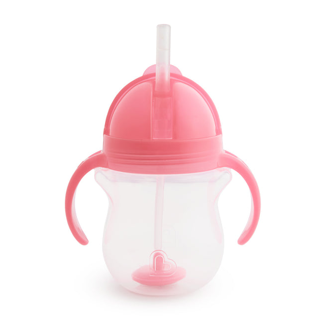 Munchkin Strohhalmbecher Rosa 207 ml