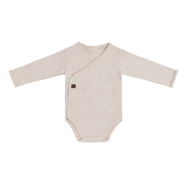 Baby's Only Strampler Langarm Melange Warm Leinen