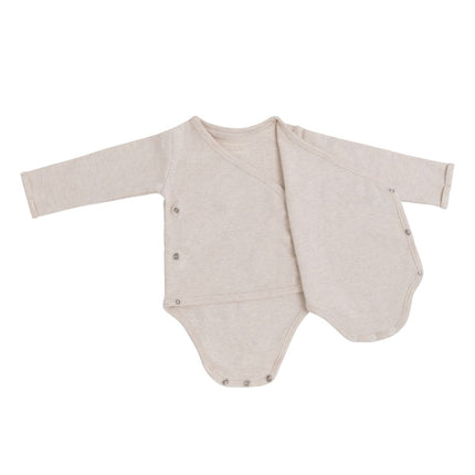 Baby's Only Strampler Langarm Melange Warm Leinen