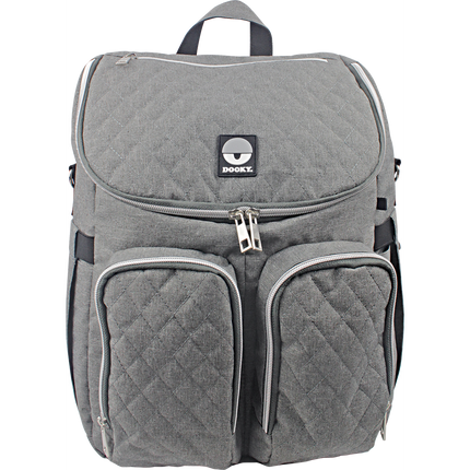 Dooky Wickeltasche Grau Melange