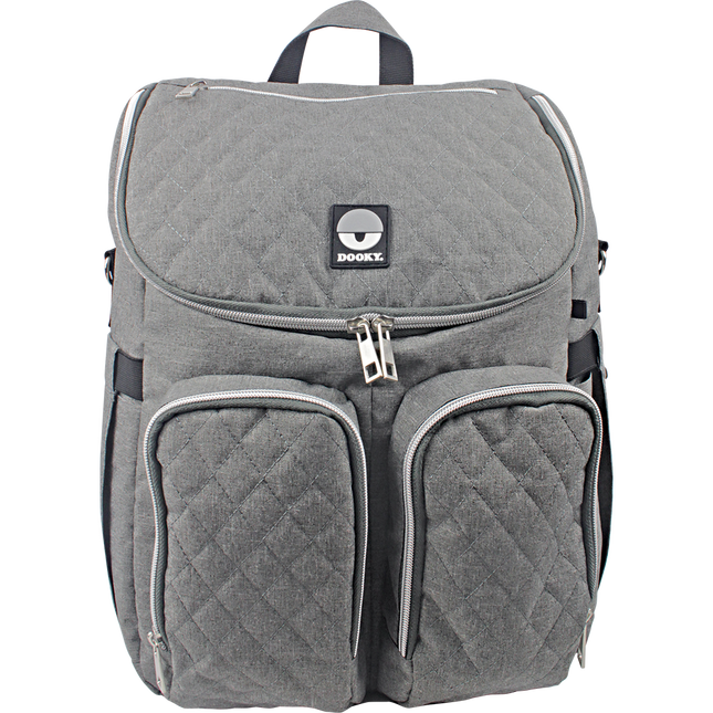 Dooky Wickeltasche Grau Melange