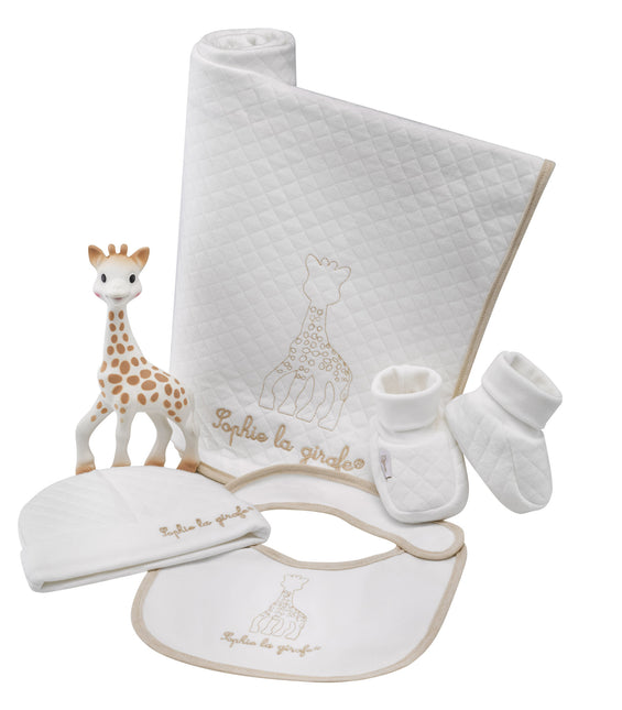 Sophie de Giraf Geschenkbox So'Pure Birth Set 5-teilig