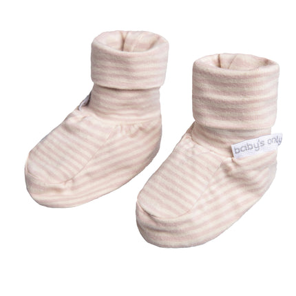 <tc>Baby's Only</tc> Babyshoes Stripe Altrosa