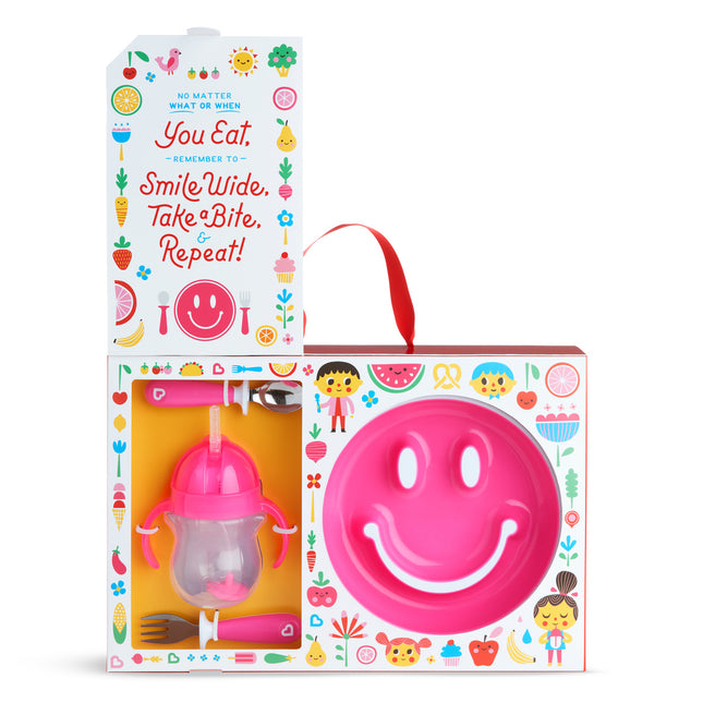 Munchkin Be Happy Geschenkset rosa