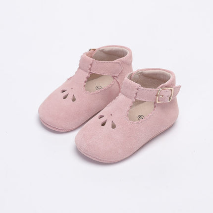 Baby Dutch Baby Schuhe Evi Rosa Wildleder