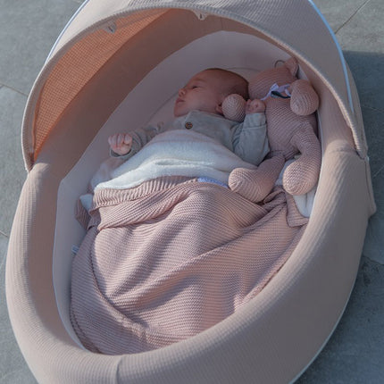 Bamboom Babynest Nude Pink 56x56x17cm