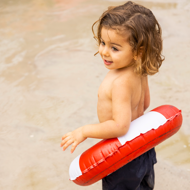 Swim Essentials Schwimmband Kind Rettungsschwimmer Rot Weiß 55Cm