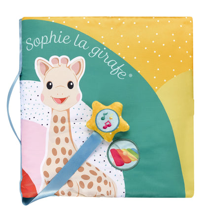 Sophie de Giraf Babybuch zum Anfassen und Spielen