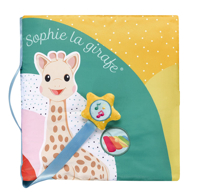 Sophie de Giraf Babybuch zum Anfassen und Spielen