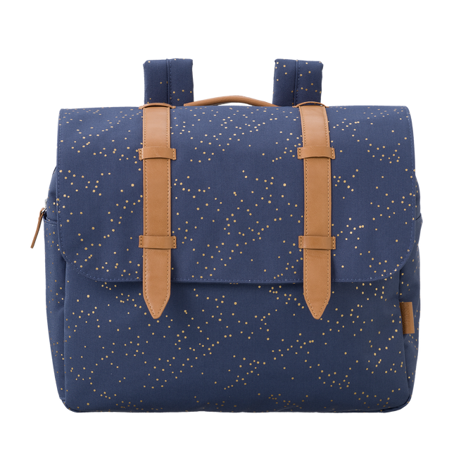 Fresk Buchtasche Indigo Dots 33cm