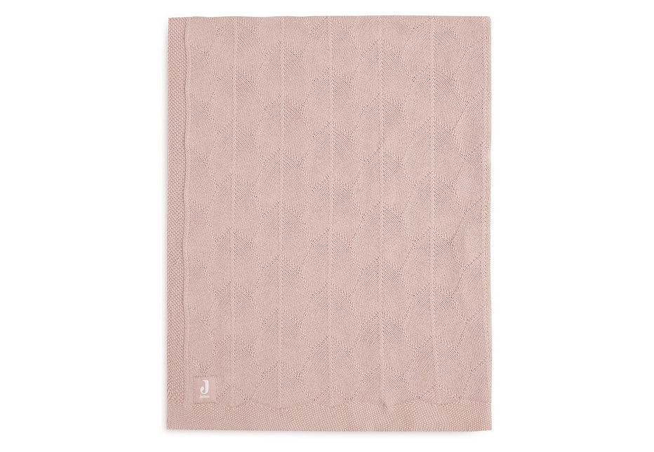 Jollein Wiegendecke Shell Knit Wild Rose 75x100cm