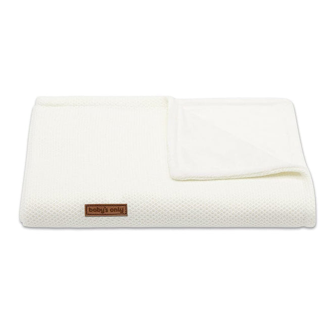 Baby's Only Kinderbettdecke Soft Classic Wool White