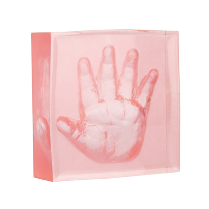 Dooky Fotorahmen Crystal Memories 2D Hand Foot Print 10X10Cm