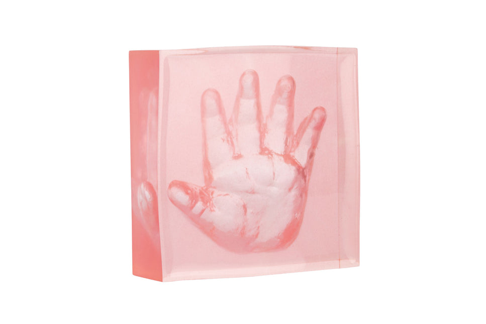 Dooky Fotorahmen Crystal Memories 2D Hand Foot Print 10X10Cm