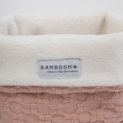 Bamboom Wickelkorb Honey Nude Pink