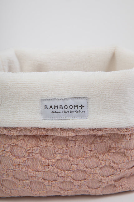 Bamboom Wickelkorb Honey Nude Pink