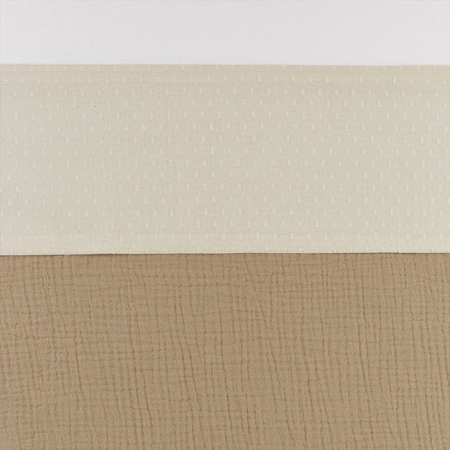 Meyco Wiegetuch Plume Soft Sand 75X100cm