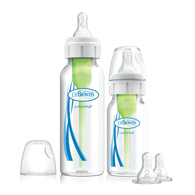 Dr. Brown's Babyflasche Anti-Collic Sampler Kit Standardhalsflasche