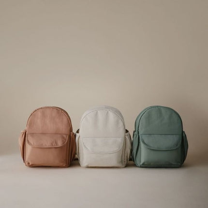 Mushie Rucksack Roman Green