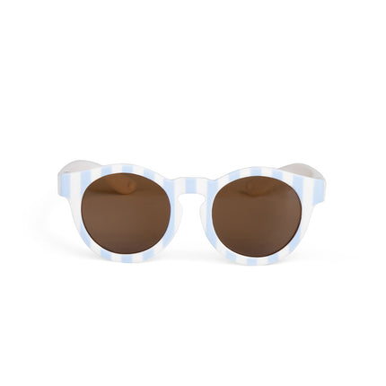 <tc>Baby Dutch</tc> Baby Sonnenbrille Retro Blau gestreift