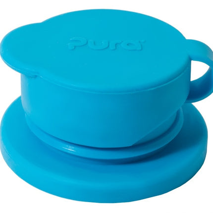 Pura Thermoskanne Edelstahl 650 ml Set Aqua 3 Stück