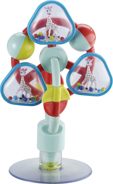 Sophie de Giraf Lernspielzeug Saugnapf mit Spielzeug