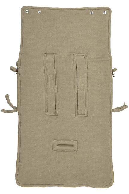 <tc>Meyco</tc> Fußsack Strick Basic Taupe