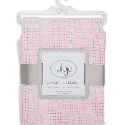 Lulujo Kinderbettdecke Cellular Pink