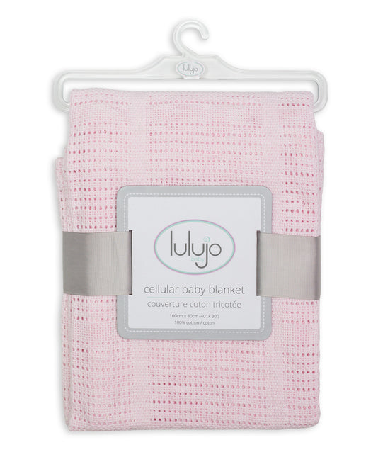 Lulujo Kinderbettdecke Cellular Pink