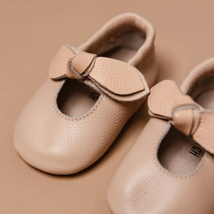 Baby Dutch Baby Schuhe Lilly Beige Wildleder