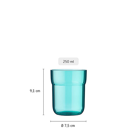 Mepal Kinderbecher Mio 250ml Deep Turquoise