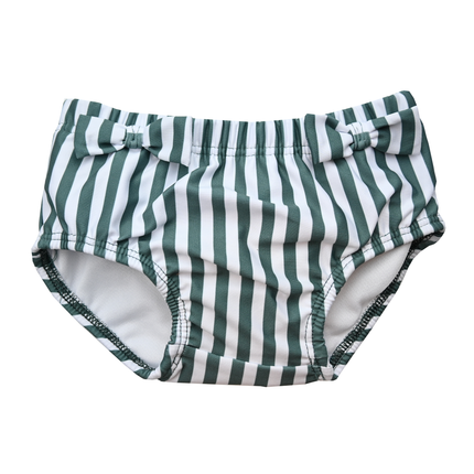 Slipstop Bademode Kind Green Bay Stripe Girl