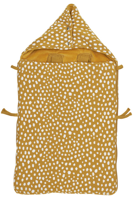 Meyco Fußsack Cheetah Honey Gold