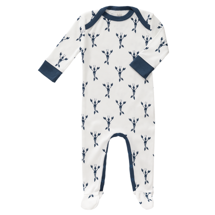 Fresk Baby-Pyjama mit Fuß-Hummer-Indigoblau