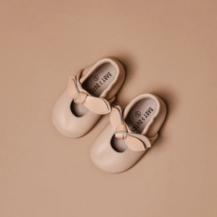 Baby Dutch Baby Schuhe Lilly Beige Wildleder