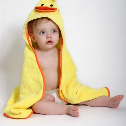 Zoocchini Bademantel Baby Puddles The Duck aus Baumwolle